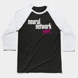 Neural Networks Girl Baseball T-Shirt